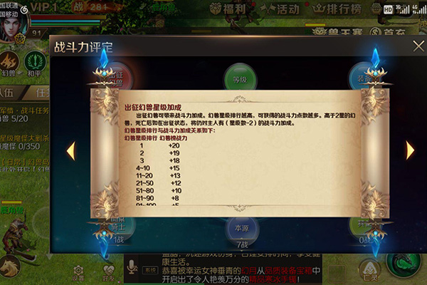 魔域手游無(wú)限掉魔石版介紹 游戲戰(zhàn)斗力具體分析